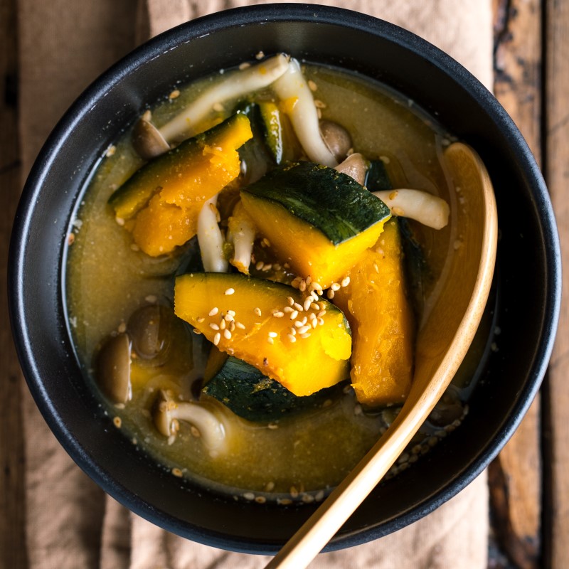 Kabocha Squash Miso Soup