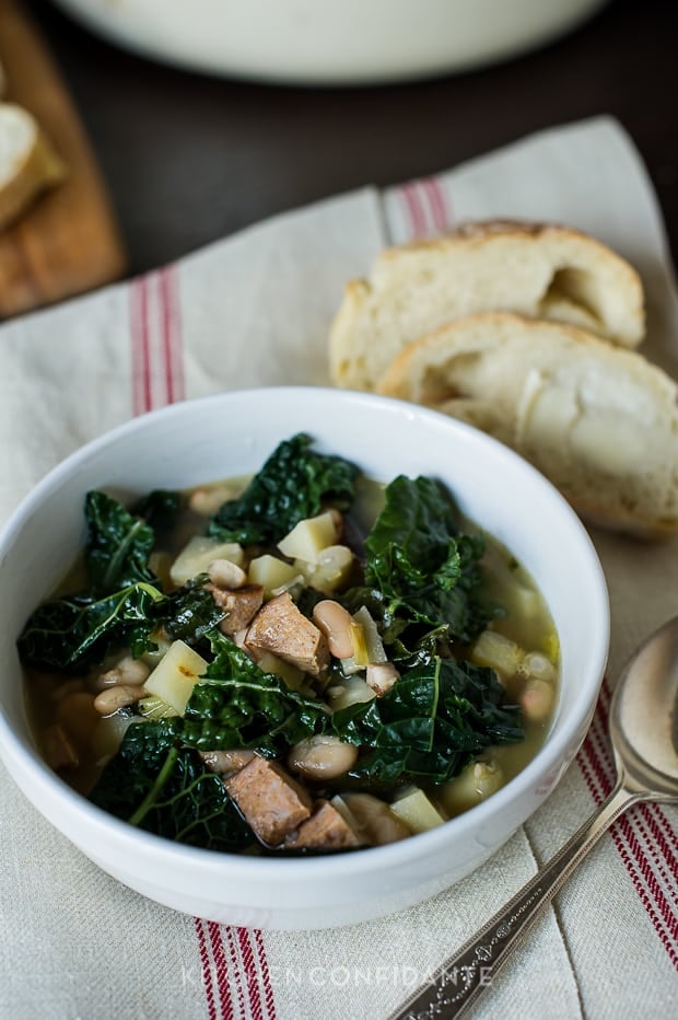 Kielbasa Parsnip Soup
