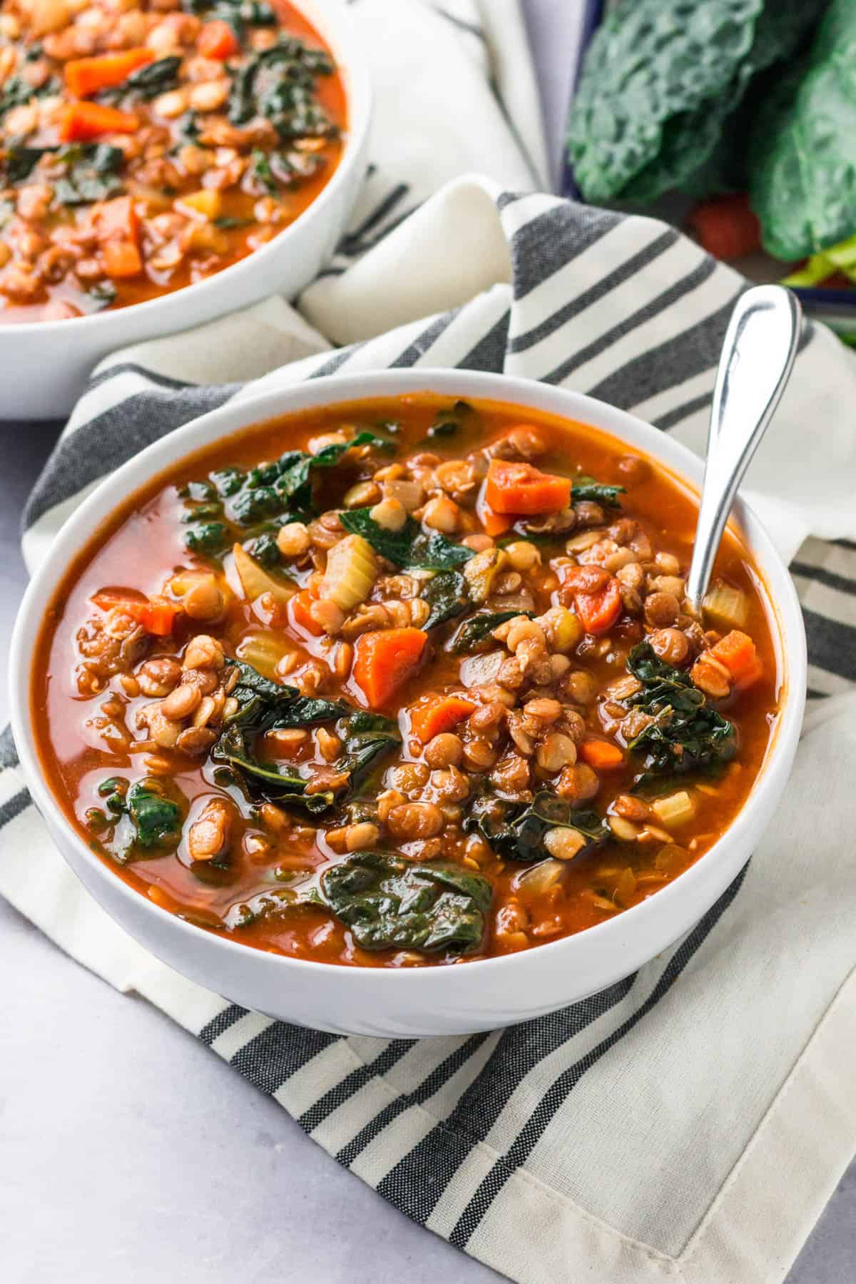 Lentil Soup with Kale