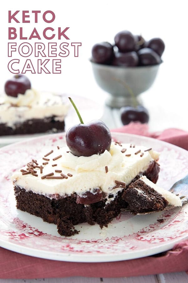 Keto Black Forest Cake