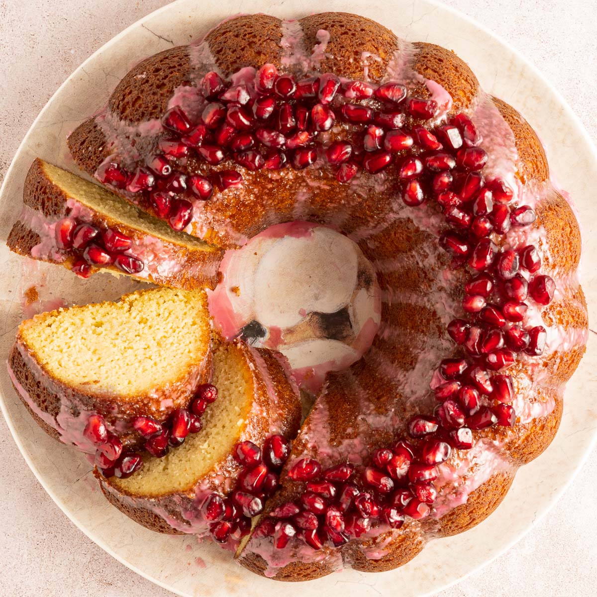 Pomegranate White Chocolate Mini Bundts