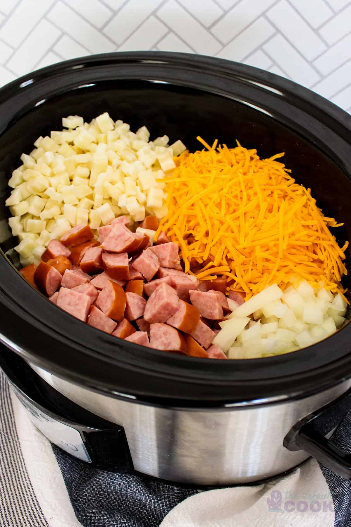 Cheesy Potato and Sausage Casserole