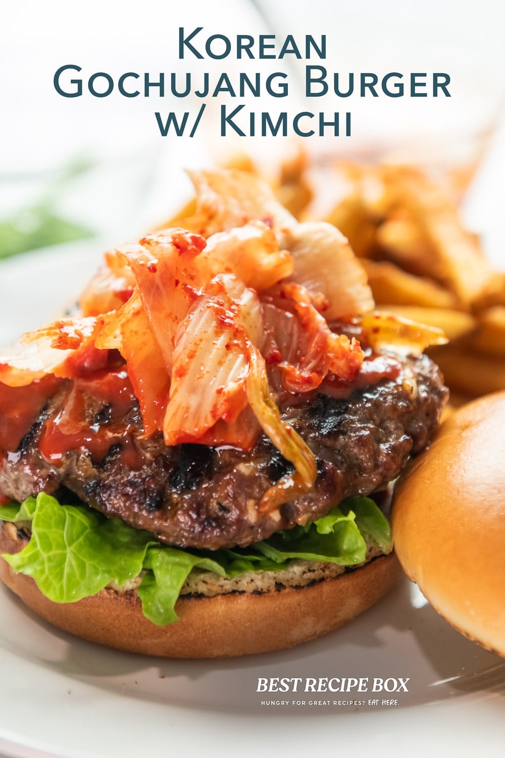 Korean Gochujang Burger