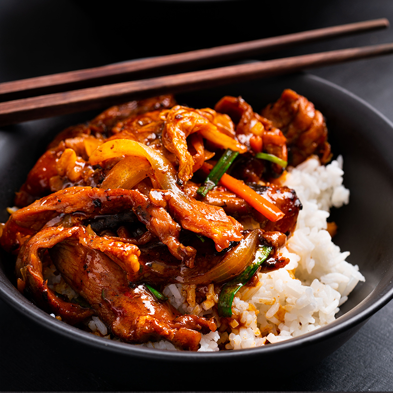 Spicy Korean Beef Stir-Fry