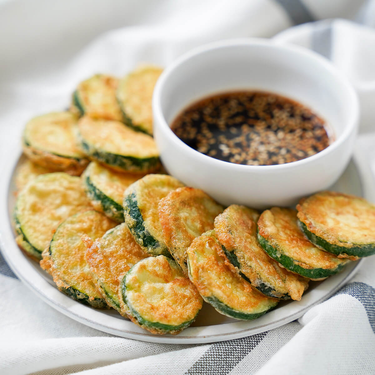 Beef and Zucchini Jeon