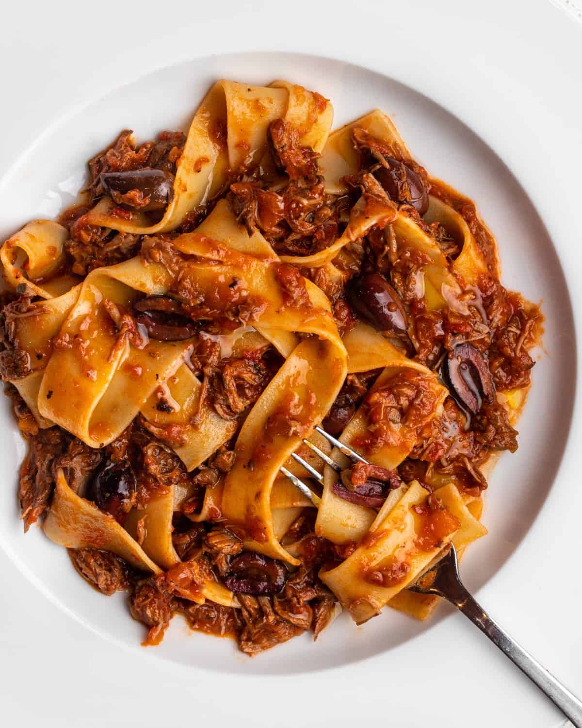 Lamb Bolognese with Red Wine