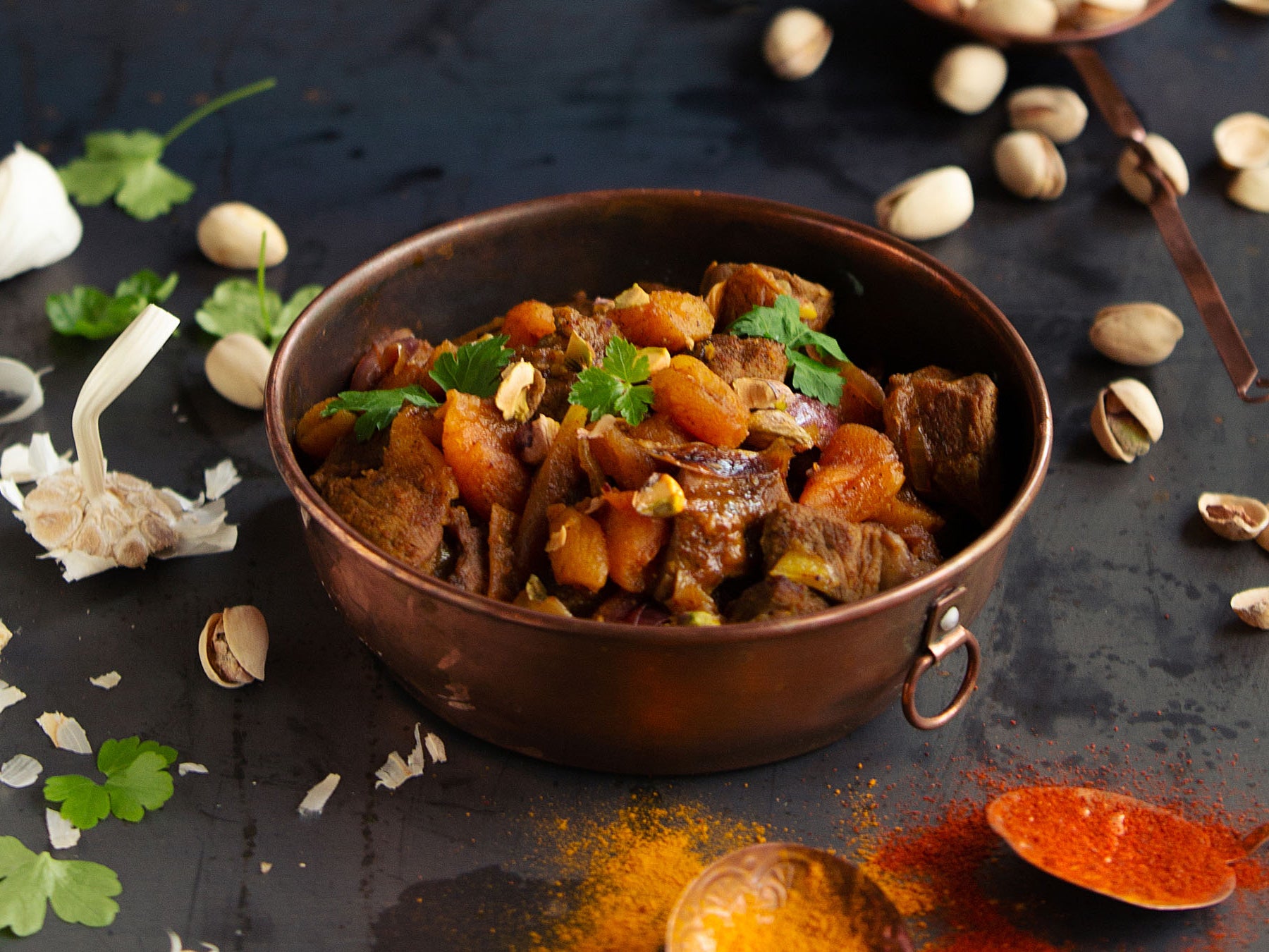 Lamb Tagine with Apricots
