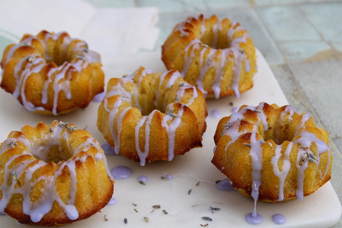Lavender Honey Mini Bundts