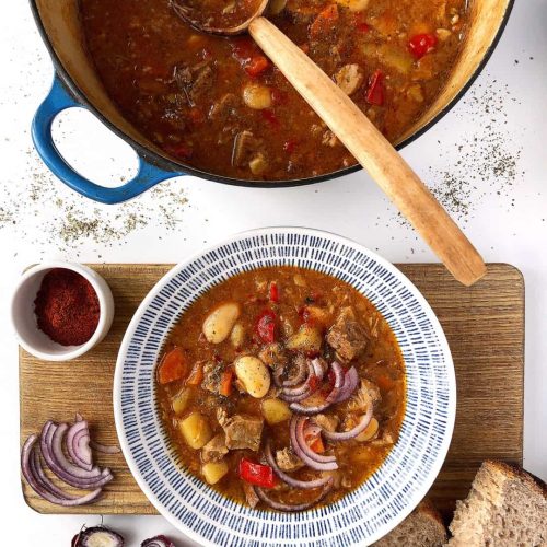 Pork Shoulder and Lard Soup