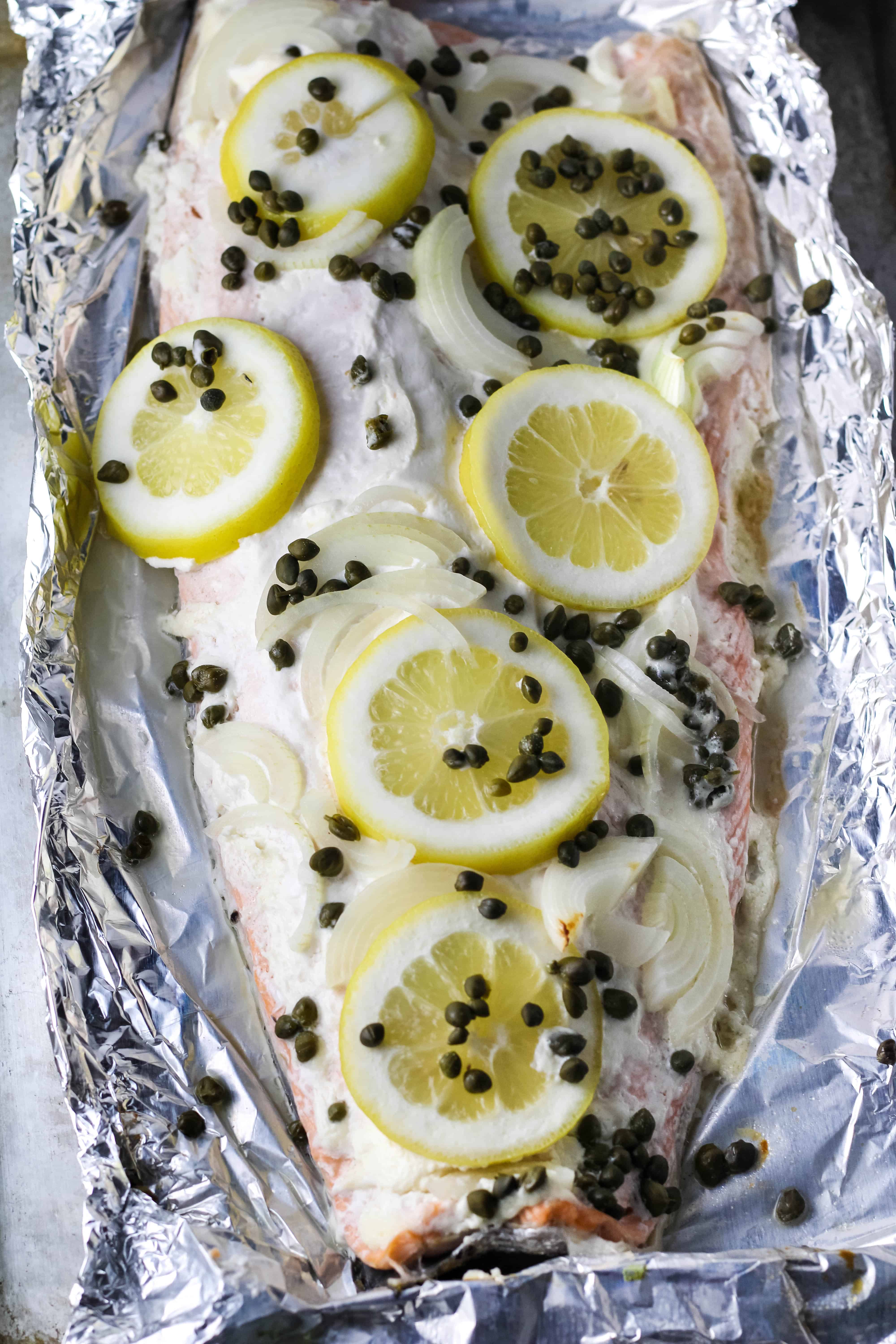 Lemon Herb Salmon Packets