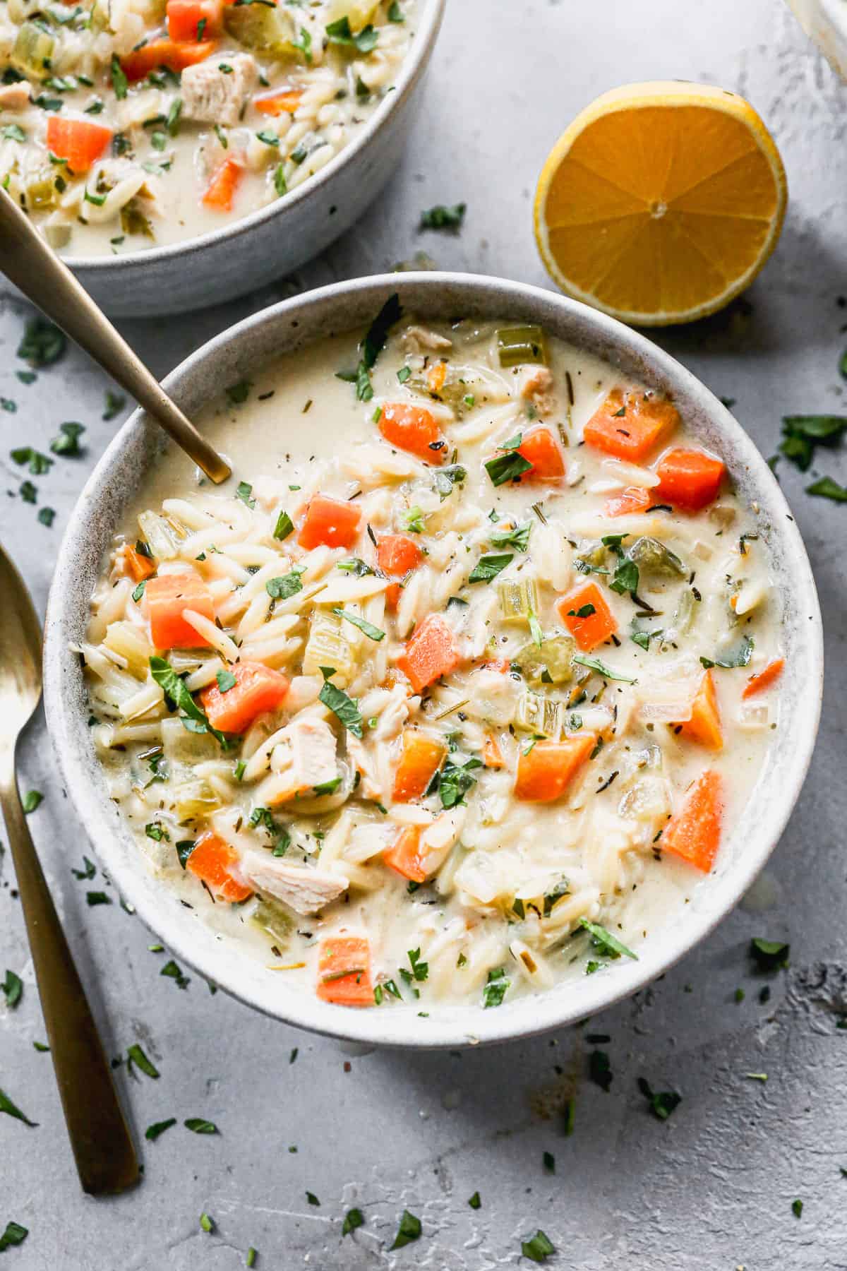 Lemon Chicken Orzo