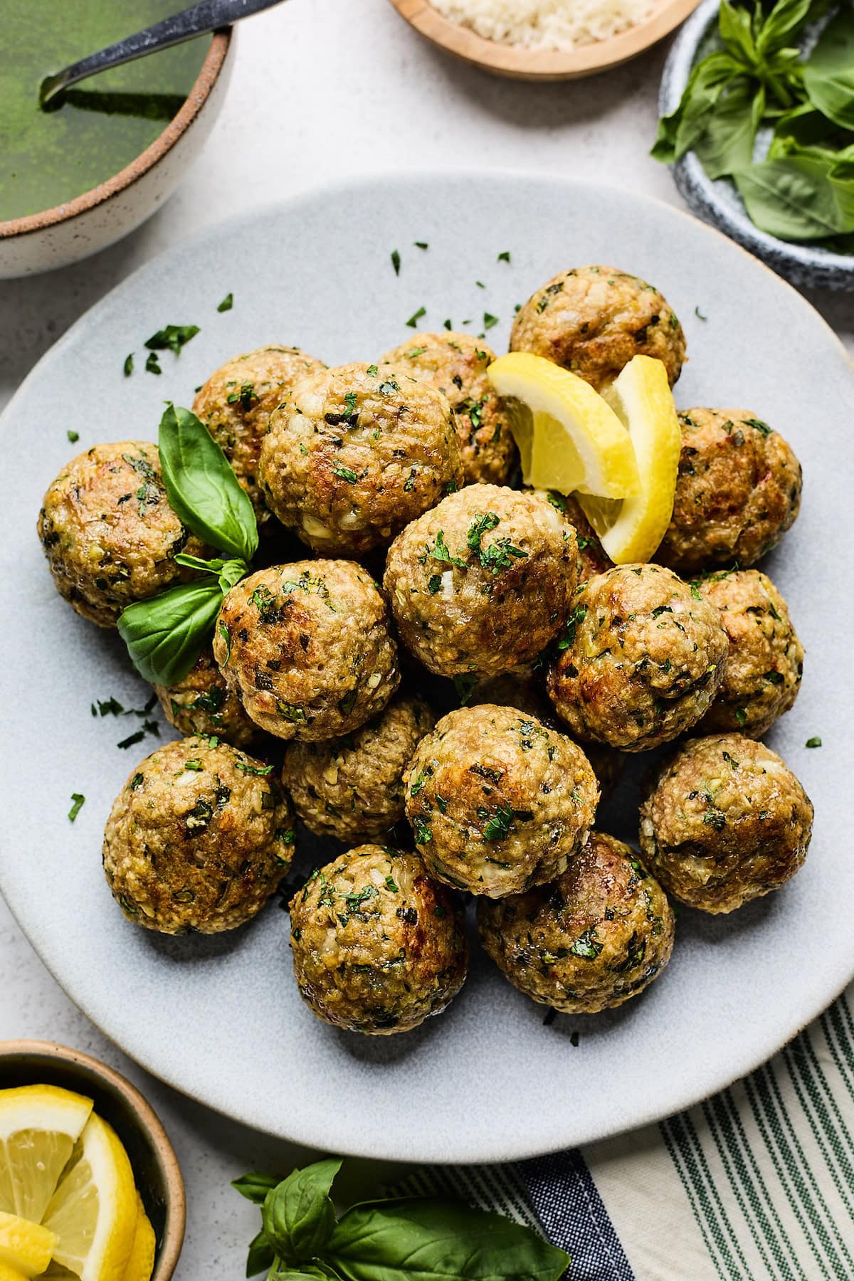 Lemon Herb Meatballs