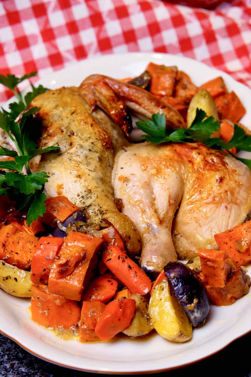 Lemon Herb Roasted Chicken Drumsticks