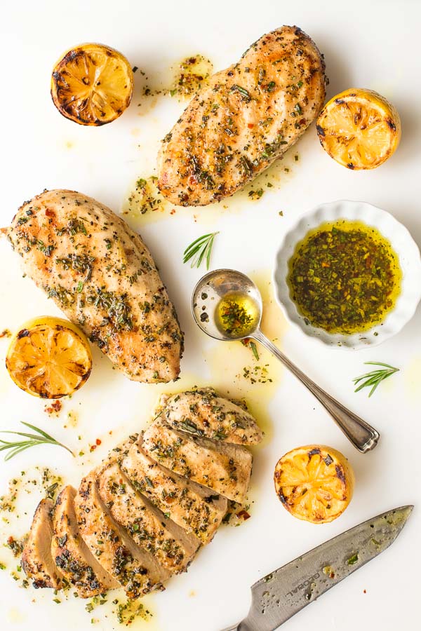 Lemon Rosemary Grilled Chicken