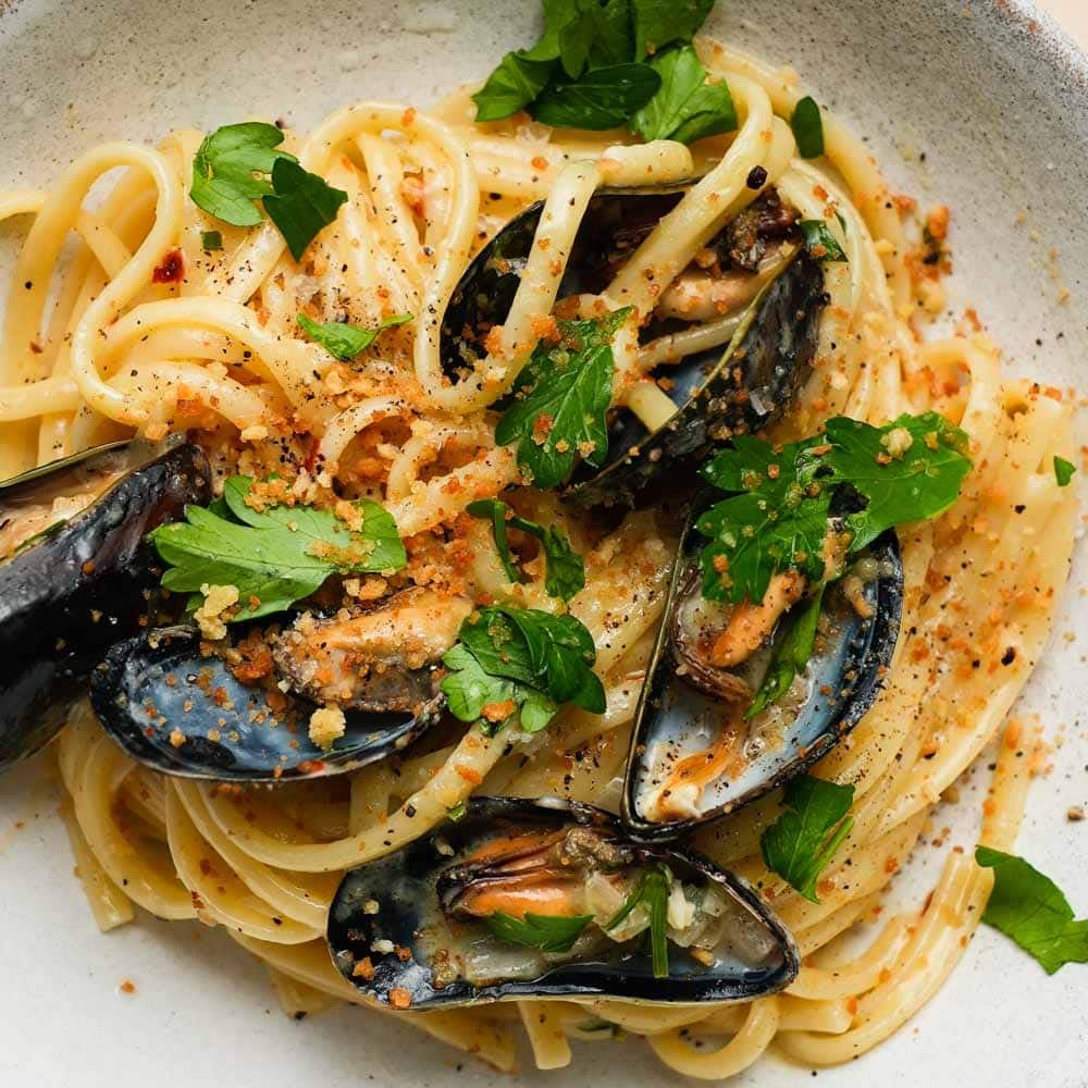 Mussels in White Wine Sauce