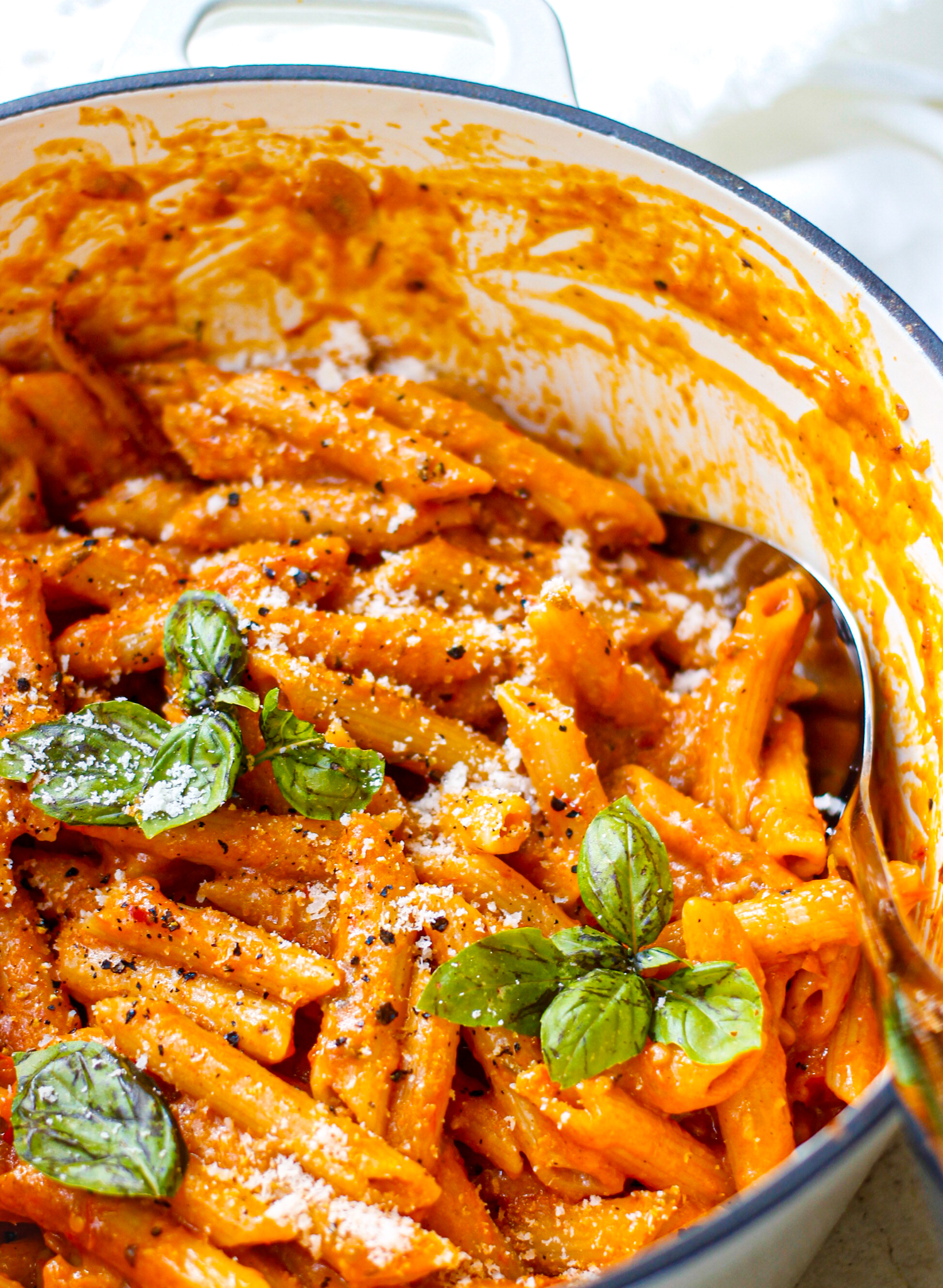 Tomato Coconut Curry Pasta