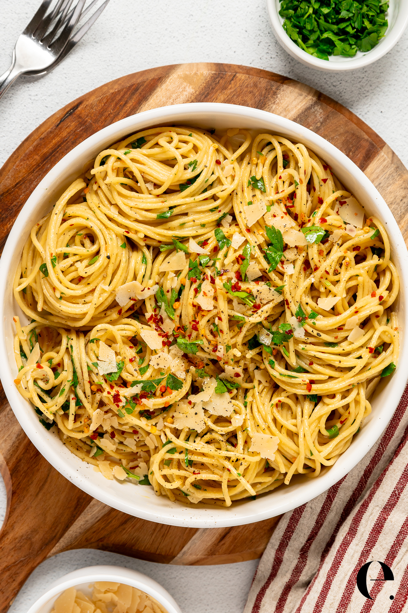 Roasted Garlic Whole Wheat Pasta