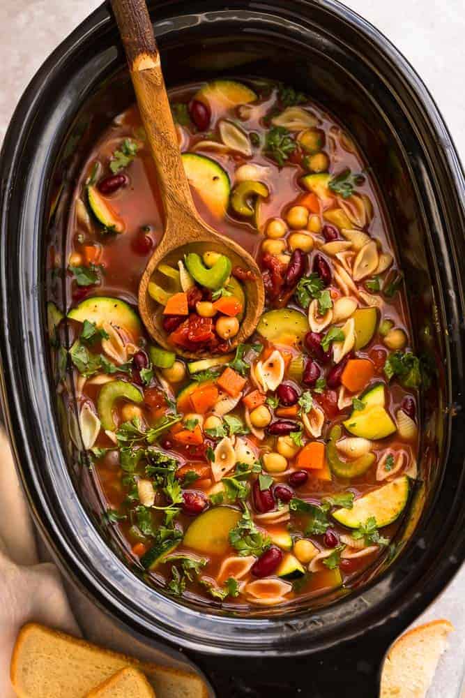Vegetable Minestrone Soup