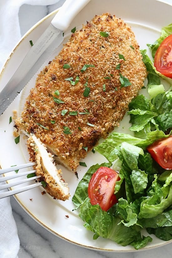 Mustard Crusted Chicken Cutlets