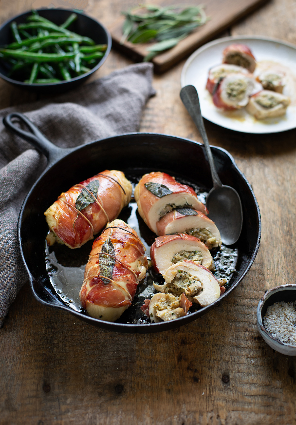 Apple and Sage Stuffed Chicken