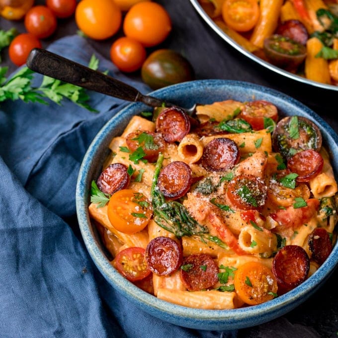 Pork Chorizo Rigatoni
