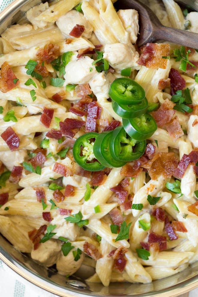 Jalapeño Cream Chicken Penne