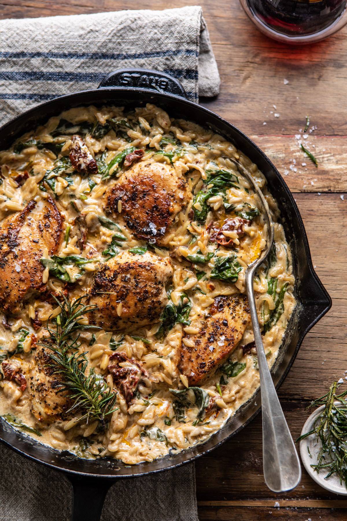 Sun-Dried Tomato Chicken Orzo