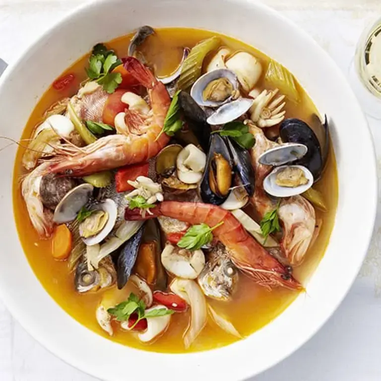 Asian Seafood Hot Pot