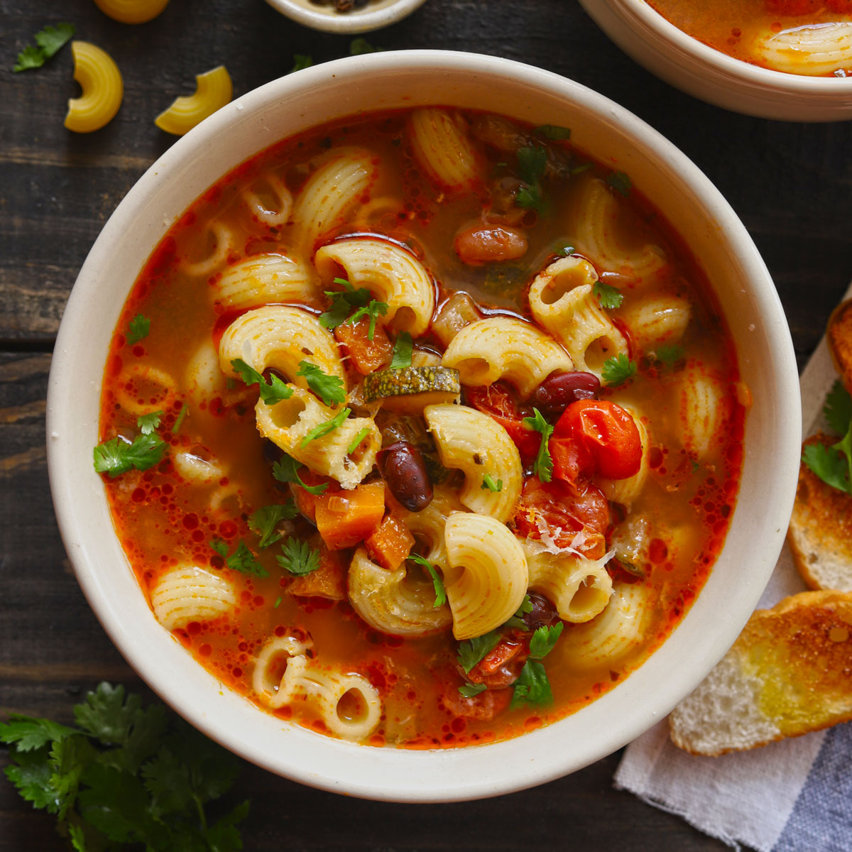 Minestrone with Pasta
