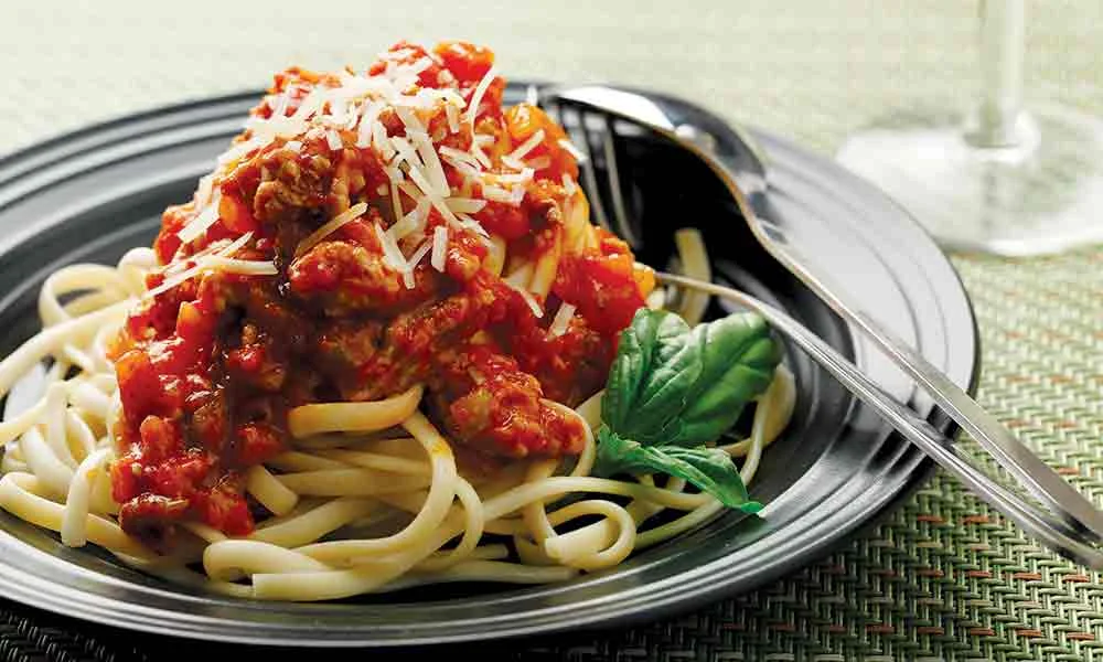 Pork Bolognese with Pancetta