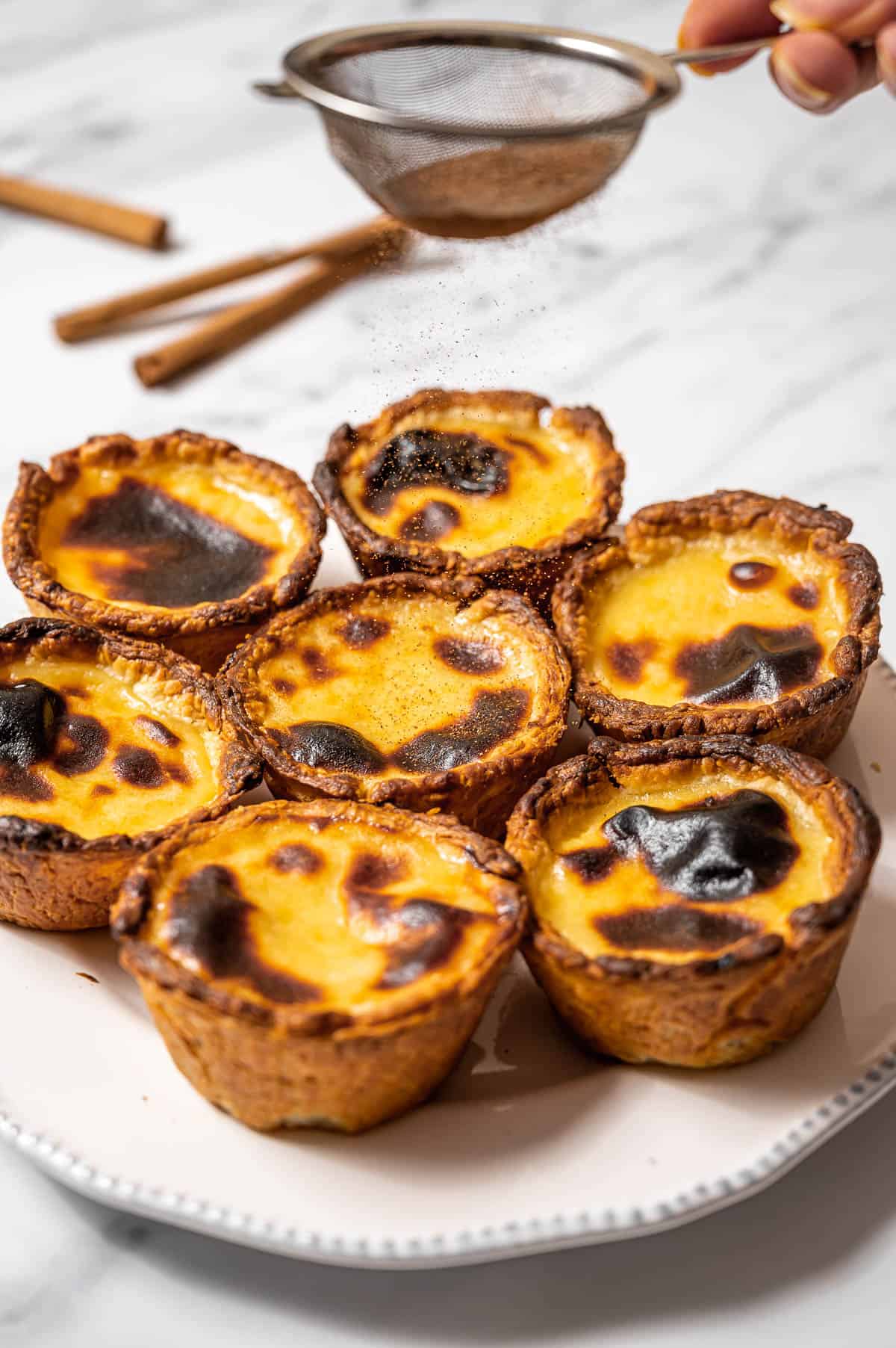 Portuguese Pastéis de Nata Cake