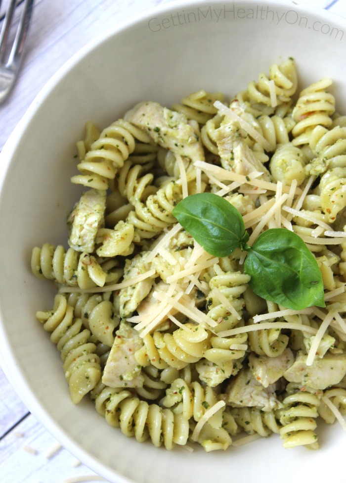 Pesto Chicken Rotini