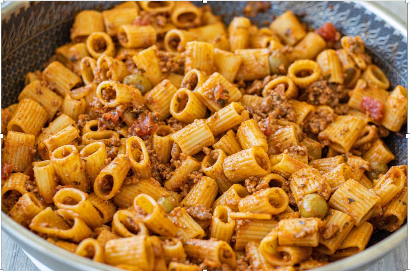 Picadillo Pasta