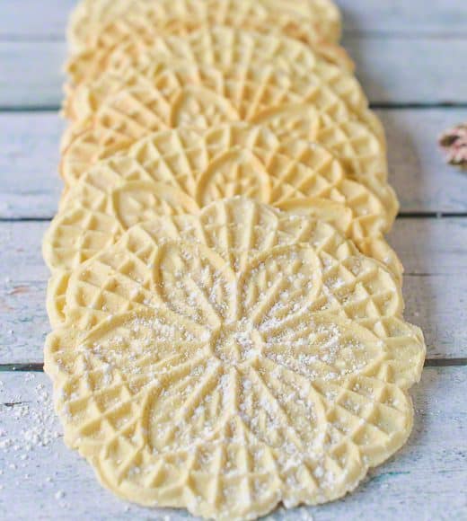 Pizzelles Waffle Cookies