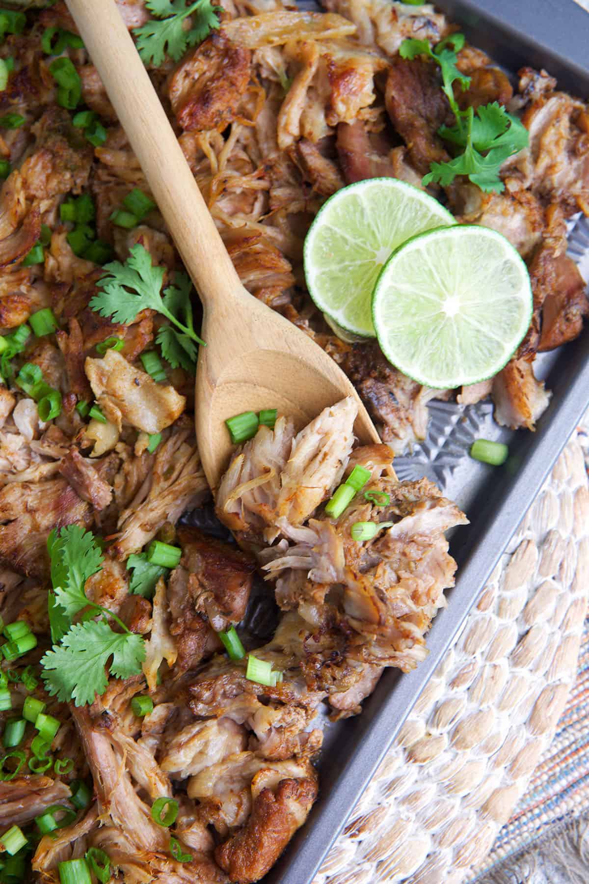 Carnitas with Lime and Cilantro