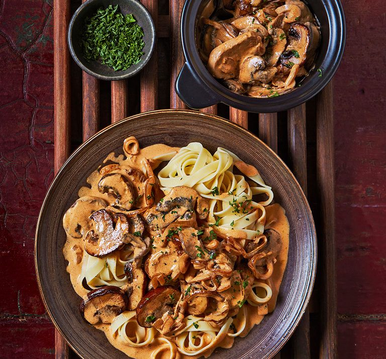 Creamy Pork Stroganoff