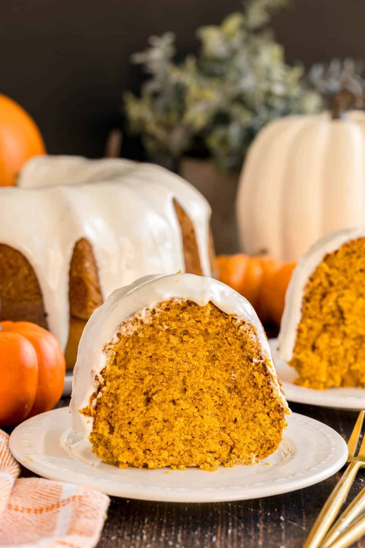 Pumpkin Lemon Bundt Cake