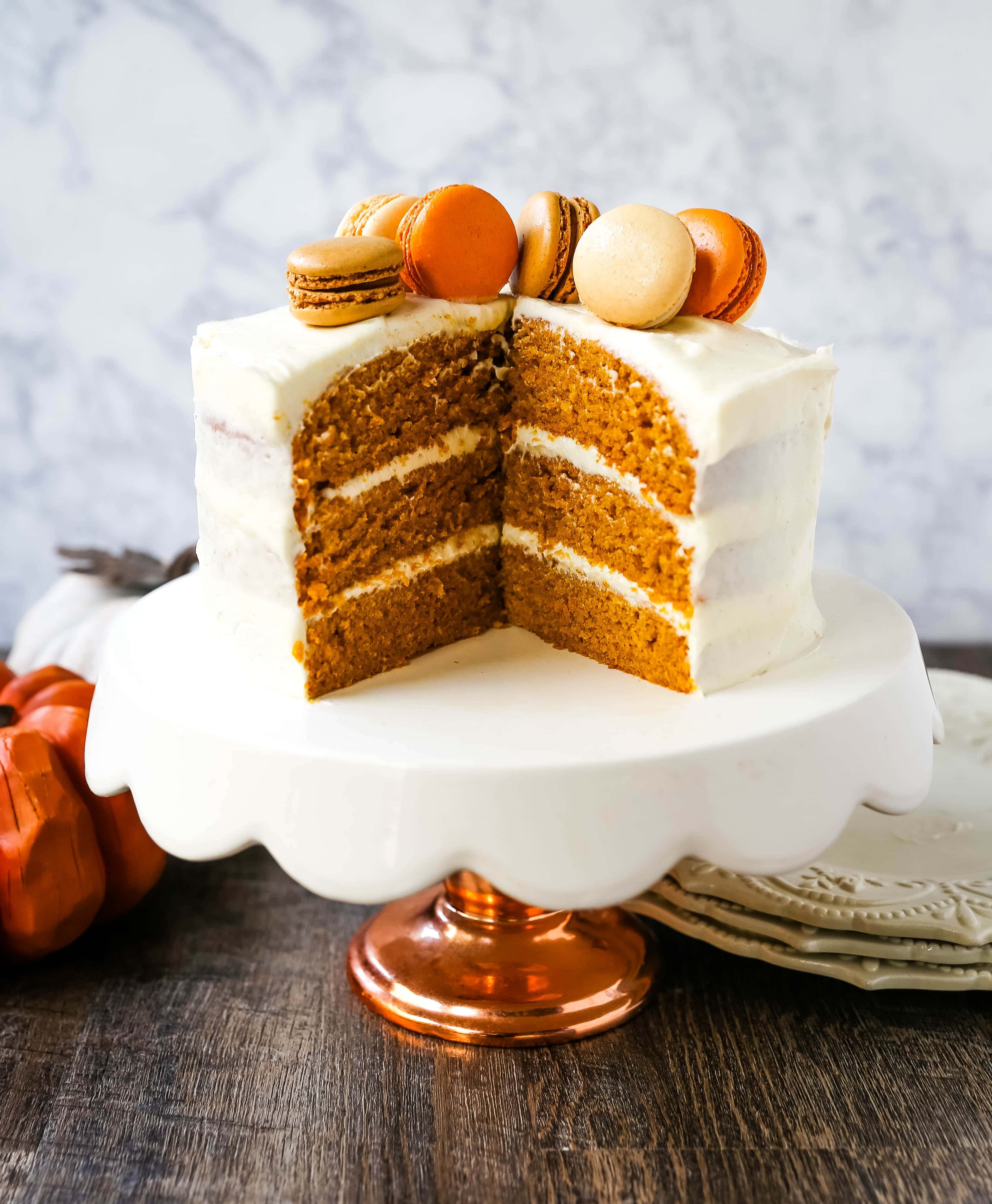 Cream Cheese Frosted Layer Cake