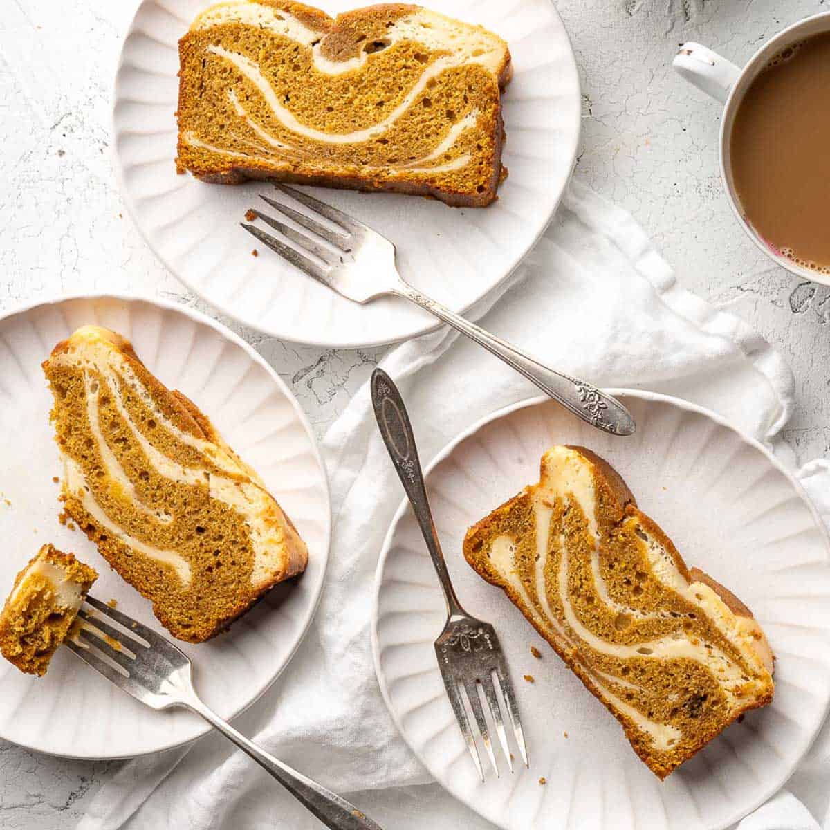 Cream Cheese Swirl Cheesecake Cake