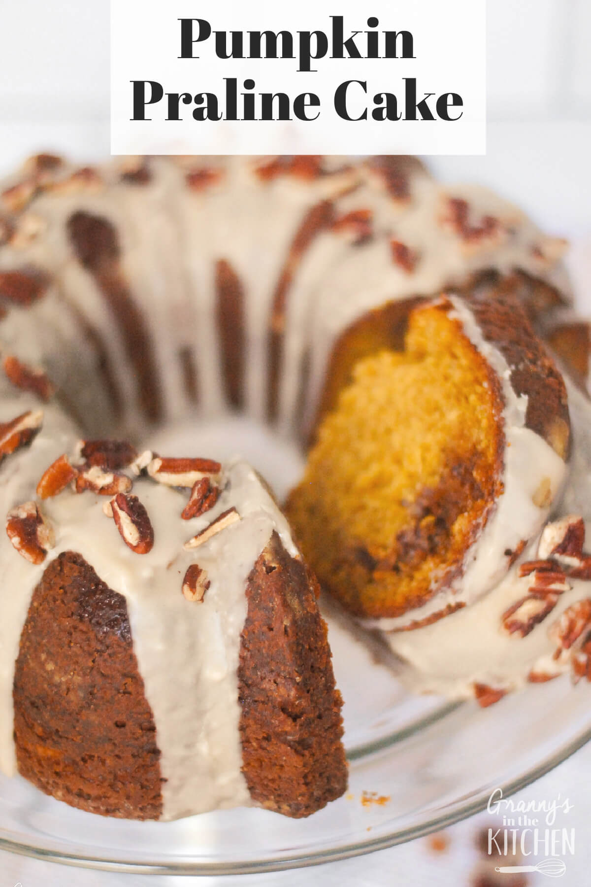 Praline Pumpkin Bundt