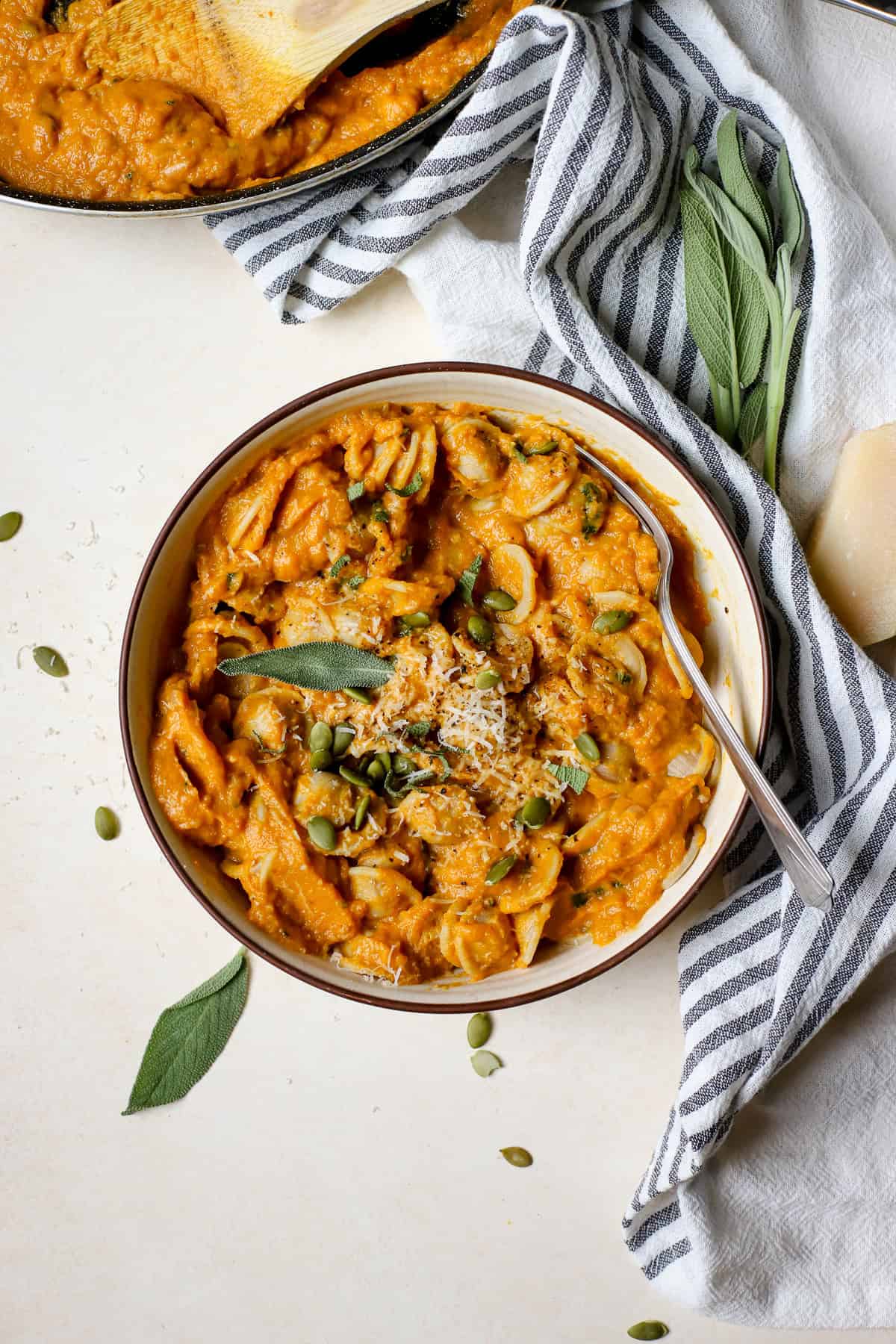 Pumpkin Sage Fusilli