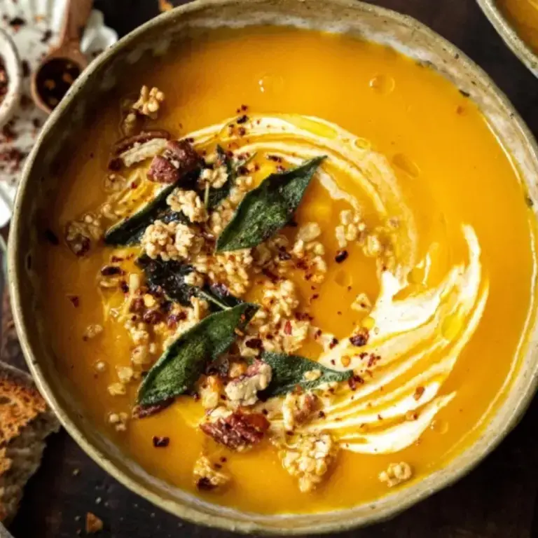 Carrot Pumpkin Sage Bisque