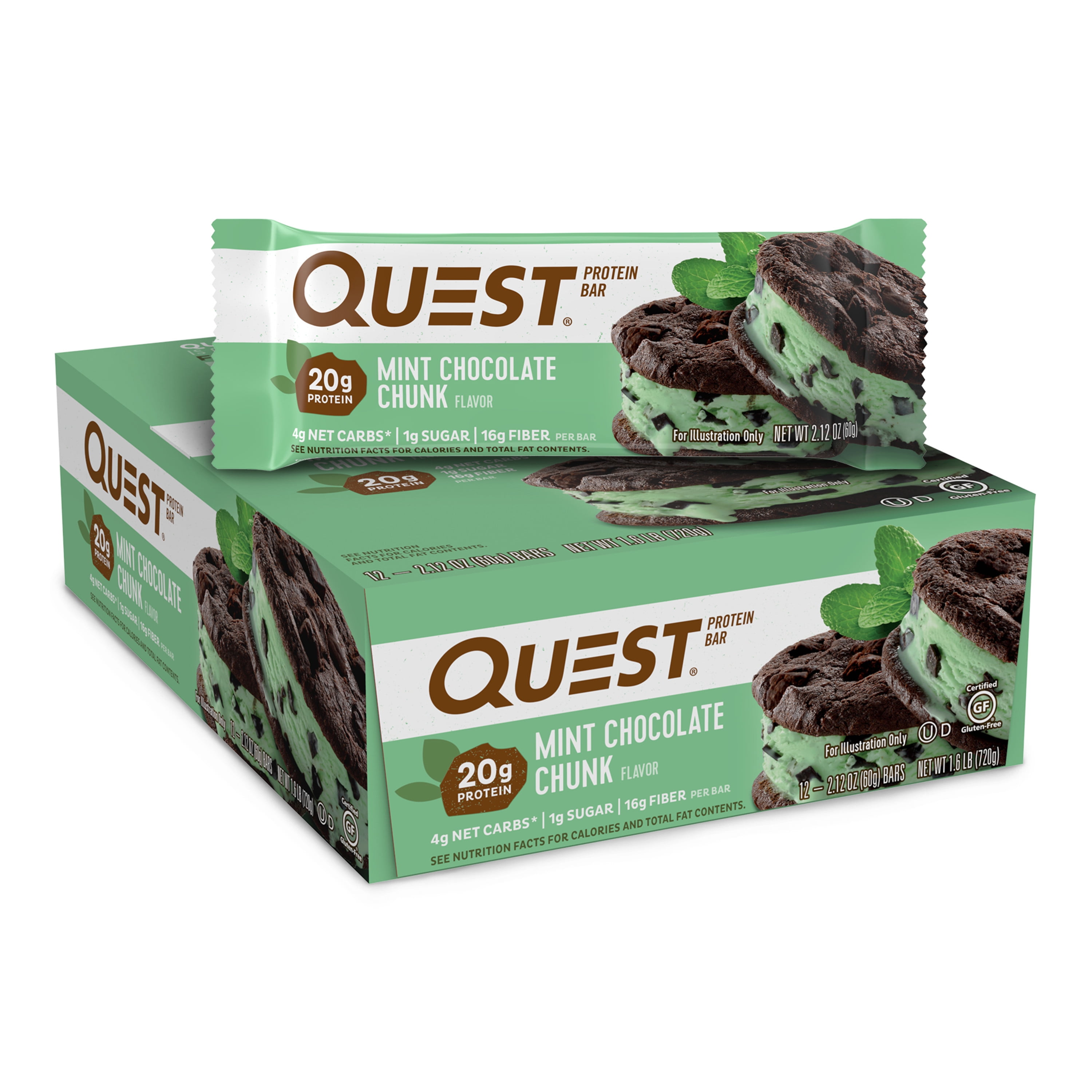 Mint Chocolate Chunk Bars