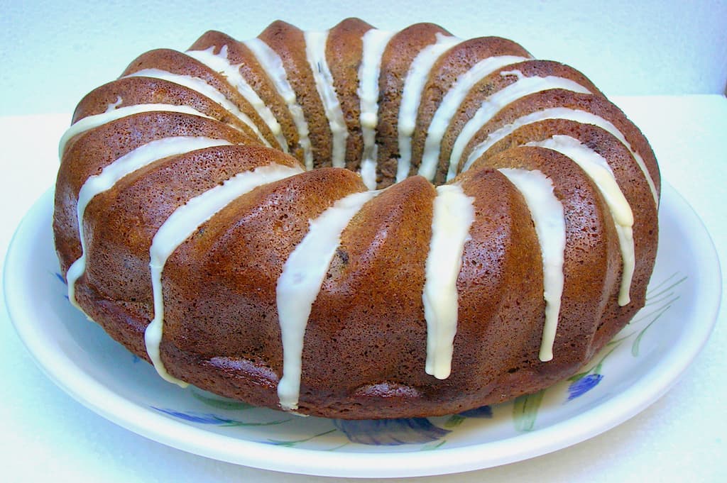 Rum Raisin Banana Bundt