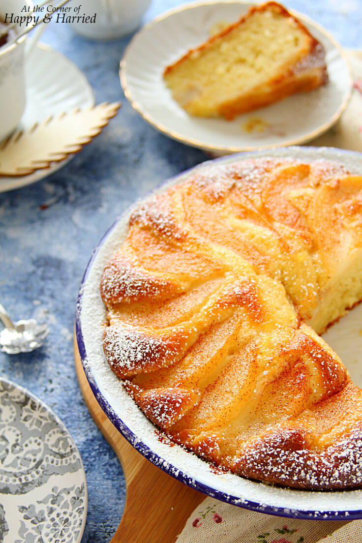 Vanilla Yogurt Pear Cake