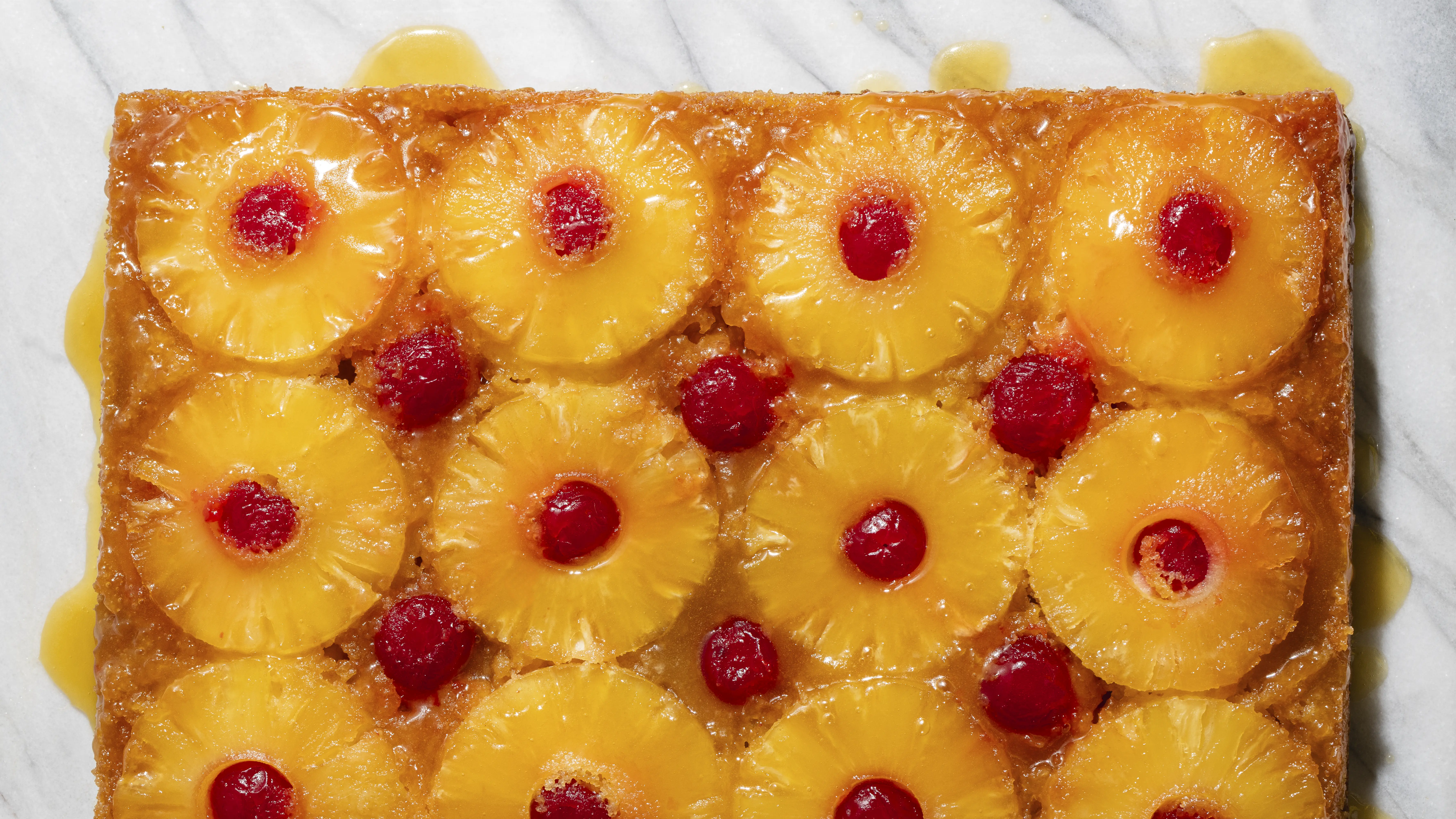 Rum Pineapple Upside Down Cakes
