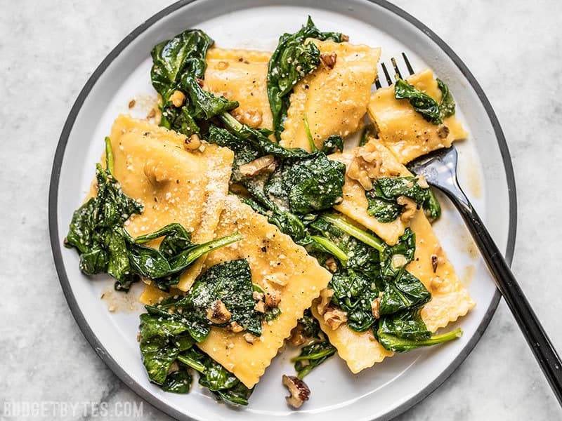 Crispy Sage Brown Butter Ravioli
