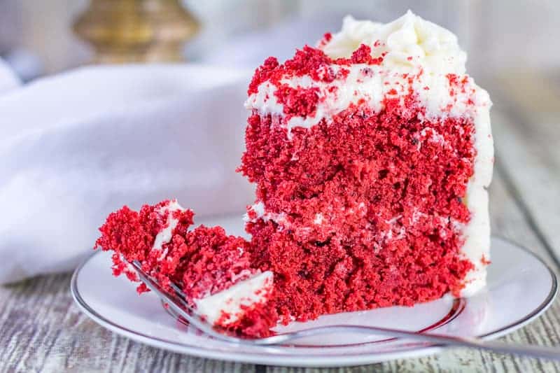 Sour Cream Velvet Cake