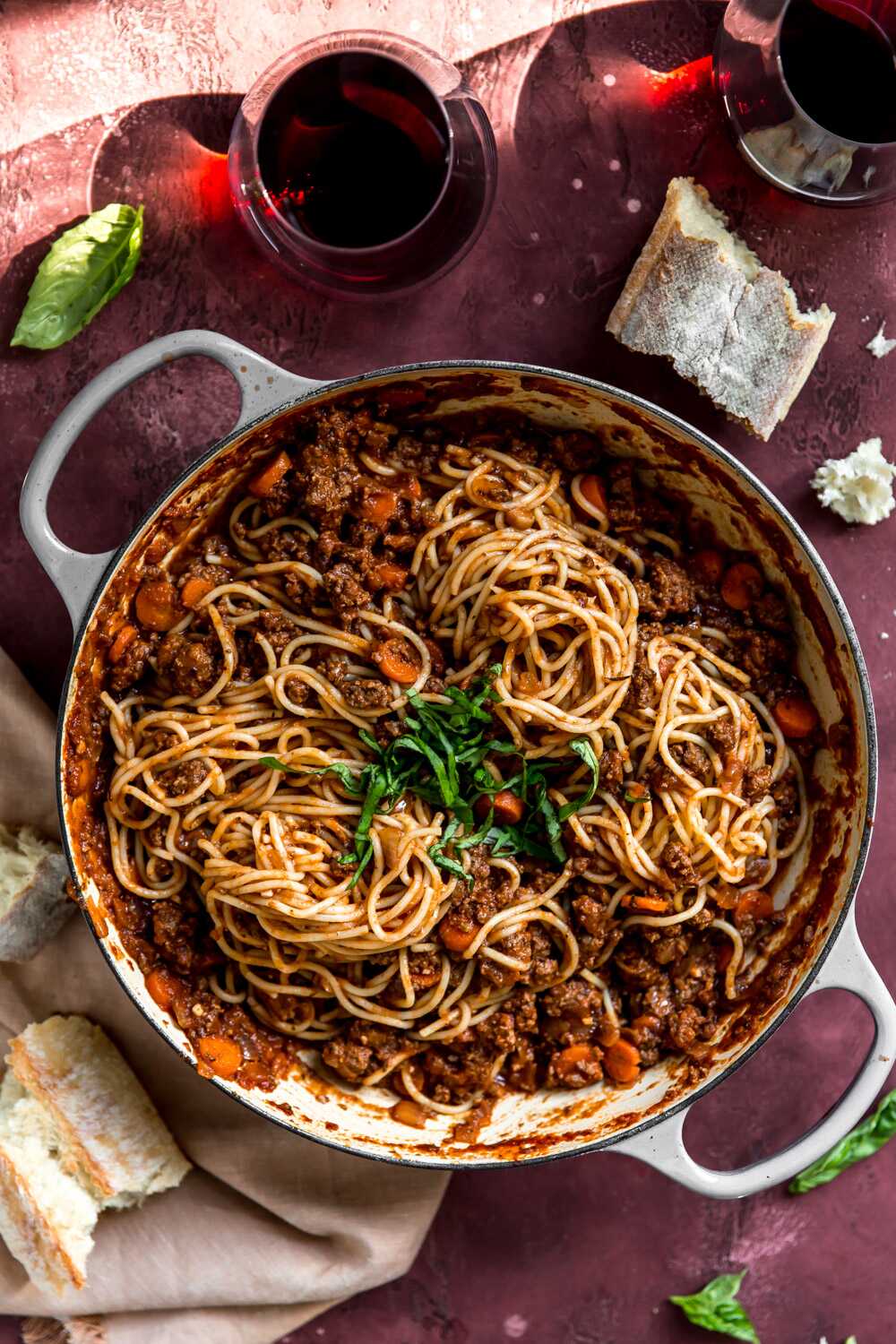 Beef Bolognese with Red Wine