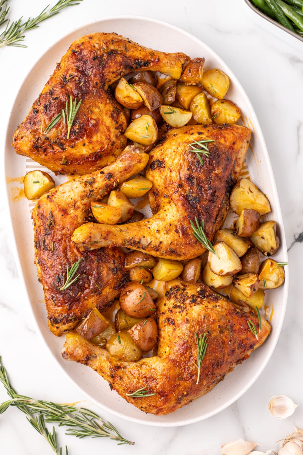 Rosemary Garlic Confit Oil Roasted